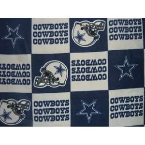  60 Wide Dallas Cowboys NFL Polar Fleece Fabric By the 