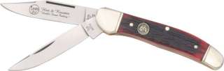 HEN & ROOSTER RED JIGGED COPPERHEAD KNIFE HR232RWJ  