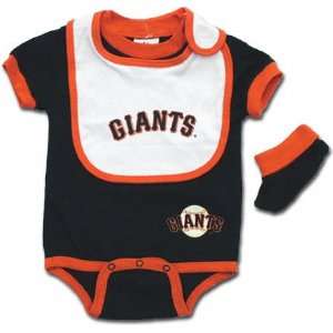 San Francisco Giants Kid Athlete Bib and Bootie Creeper  