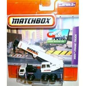    Matchbox Ranec MBX Crane Truck Real Working White Toys & Games