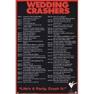  Wedding Crashers 50 Rules   Poster (24x34)