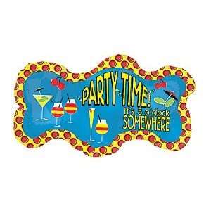  Crazy Shape Party Time Polka Dots 33 Mylar Balloon 