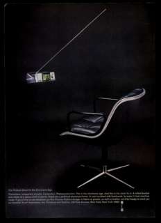   Pollock chair photo Knoll Associates furniture vintage print ad  