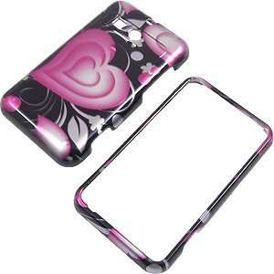   Hearts Shield Protector Case for Cricket MSGM8 & MSGM8 II Electronics