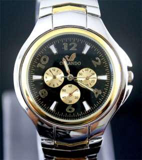 New Luxury Style Mens Metal Quartz Wrist Watches, M50  