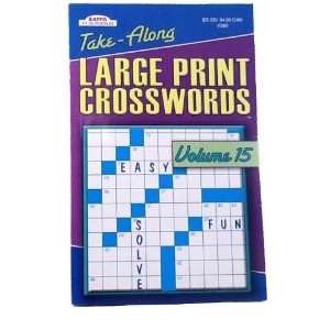 Crossword Puzzle Books (5x 8) Toys & Games