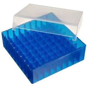 Scienceware 188520012 Blue Polypropylene Cryogenic Freezer Storage Box 