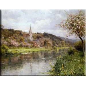 Along the Seine 30x23 Streched Canvas Art by Knight, Louis 