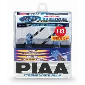  PIAA Xtreme White Plus H3 Bulbs Automotive