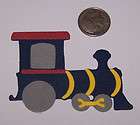 Train Engine Quickutz Scrapbooking Paper Die Cuts items in 