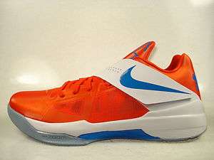 Nike Zoom KD IV 4 Creamsicle Kevin Durant Mens Basketball Shoes 
