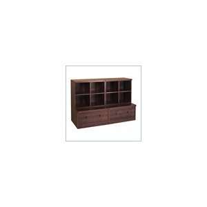    Babyletto 4 Piece Storage Cubbies and Drawer in Espresso Baby