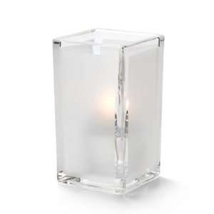   Lamp, Clear Satin Panel, 4 3/8H x 2 1/2 Inch Square