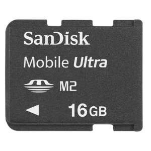  Sandisk 16GB ULTRA Memory Stick Micro M2 with MobileMate 