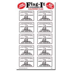  Culpeper   Historic Culpepper Flag Sticker (60 Pack 