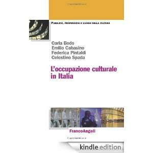 occupazione culturale in Italia (Pubblico, professioni, luoghi della 