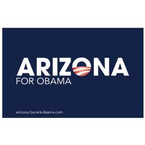   Obama   (Arizona for Obama) Campaign Poster 17 x 11