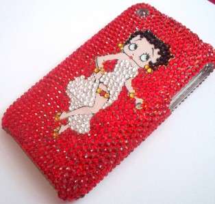   CASE COVER ENCRUSTED WITH SWAROVSKI CRYSTALS IN PINK TINKERBELL DESIGN