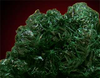 with the most extraordinary malachite crystallization i have ever seen
