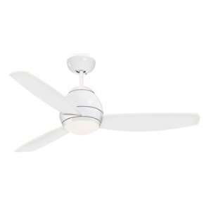   Appliance White Curva 52 Indoor Ceiling Fan from the Curva Collection