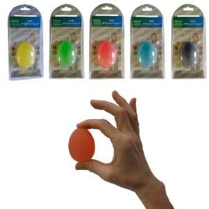  Hand Exercise Squeeze Balls   Egg Shaped Sports 