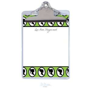    Silhouette Personalized Notepad With Clipboard