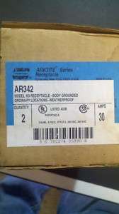 CROUSE HINDS AR 342 30 AMP 3 WIRE 4 POLE  