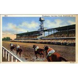   Washington Park Race Track, Homewood, Ill. 1940 