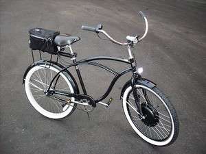 36 VOLT 600 WATT STEALTH CRUISER ELECTRIC BIKE BICYCLE EBIKE (LiNMC 