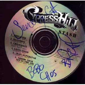 CYPRESS HILL Signed STASH Autographed CD UACC RD