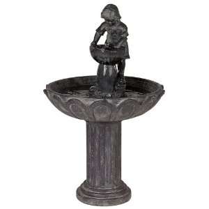  At the Schoolyard Pedestal Fountain