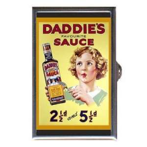  DADDIES FAVOURITE SAUCE BRITISH AD Coin, Mint or Pill Box 