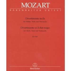  Mozart, W.A.   Divertimento in E flat Major, K. 563 