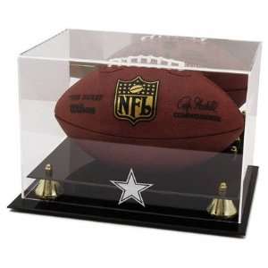  Dallas Cowboys Golden Classic Deluxe Football Display Case 