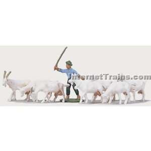    Merten HO Scale Animals   Shepherd Boy w/Goats Toys & Games