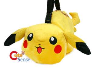 Pokemon Pikachu Plush Doll Bag  Plush Shoulder Bag (Kids Adult) 18 