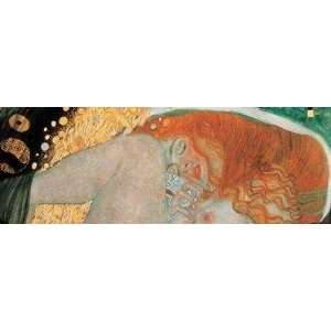  Danae (Detail) Gustave Klimt. 54.50 inches by 19.00 