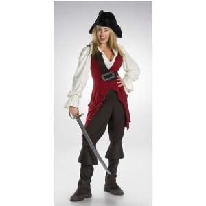  Elizabeth Deluxe Teen 7 9 Pirates of the Caribeean Costume 