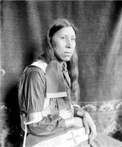 Photo 1899. Sammy Lone Bear   Sioux Indian  