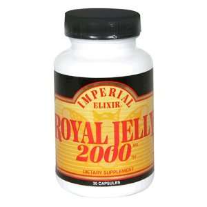  Imperial Elixir Royal Jelly, 2000 mg, 30 Capsules Health 