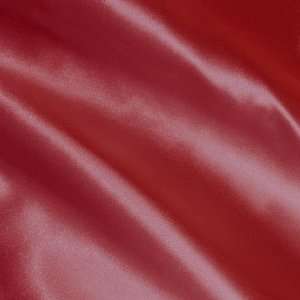  58 Wide Silky Satin Red Fabric By The Yard Arts, Crafts 