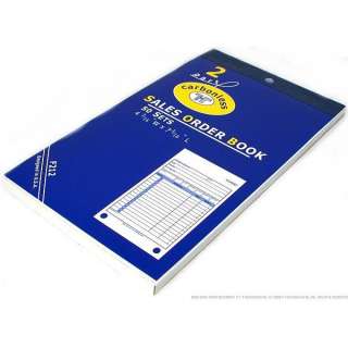 Sales Order Receipt Forms Carbonless Record Sheet Book  
