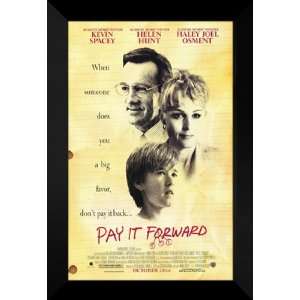 Pay It Forward 27x40 FRAMED Movie Poster   Style C 2000  