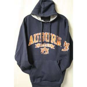 Auburn Tigers NCAA Retro Fleece Hooded Sweatshirt  Sports 