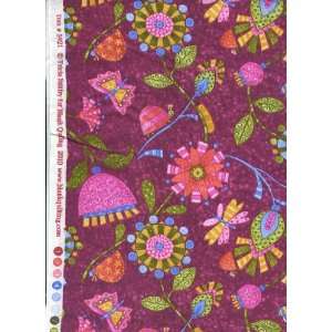  Tricia Santry Blank Quilting Floral Fun Flowers 