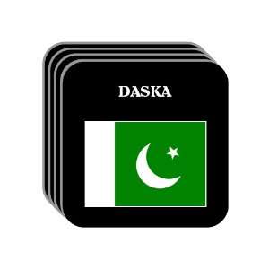  Pakistan   DASKA Set of 4 Mini Mousepad Coasters 