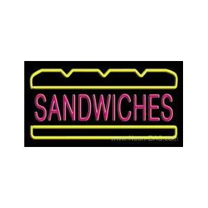  Sandwiches Outdoor Neon Sign 20 x 37