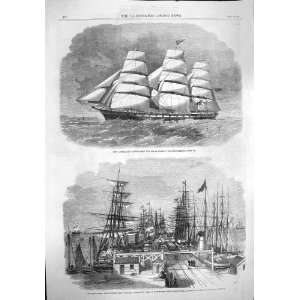    1862 AUSTRALIAN CLIPPER SHIP ROYAL FAMILY SANDRIDGE