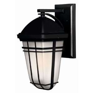   1370BK LED Buckley Small Outdoor Wall Sconce in Bla