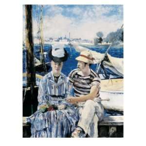  Argenteuil Giclee Poster Print by Édouard Manet, 9x12 